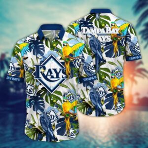 MLB Tampa Bay Rays Hawaiian Shirt – Victory In Bloom Gift For Fans