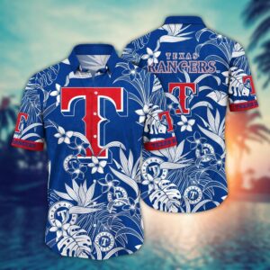MLB Texas Rangers Hawaiian Shirt: Perfect Summer Gift For Fans