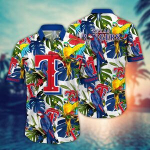 MLB Texas Rangers Hawaiian Shirt: Victory In Bloom - Perfect Gift for Fans