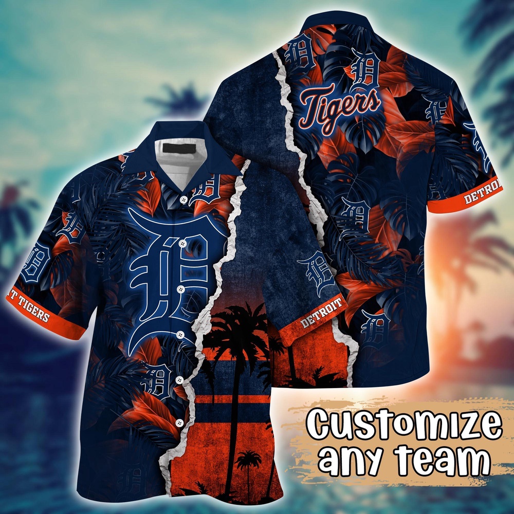 MLB Detroit Tigers Custom Hawaiian Shirt – Champion Chic Couture for Fans MLB Detroit Tigers Custom Hawaiian Shirt – Champion Chic Couture for Fans