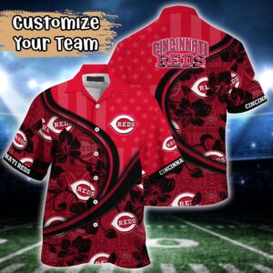 MLB Cincinnati Reds Custom Hawaiian Shirt – Perfect for Fans!