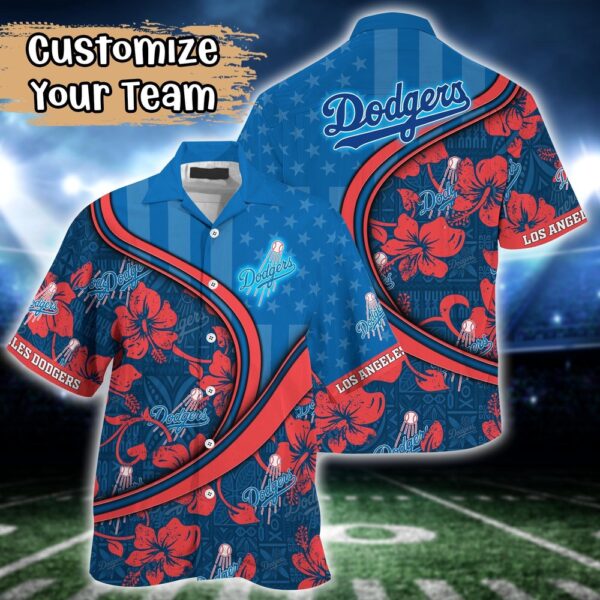 MLB Los Angeles Dodgers Custom Hawaiian Shirt – Perfect for Fans!
