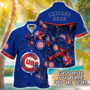 MLB Chicago Cubs Hawaiian Shirt: Custom Design for Fans
