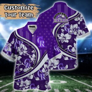 MLB Colorado Rockies Custom Hawaiian Shirt - Perfect for Fans