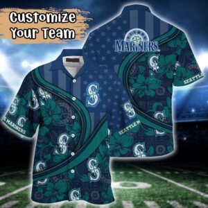 Seattle Mariners Custom Hawaiian Shirt – Perfect for MLB Fans!