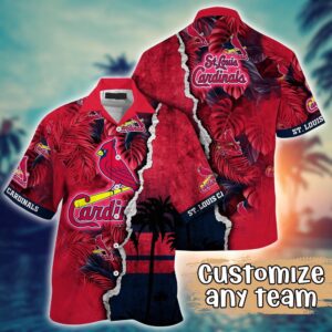 MLB St Louis Cardinals Custom Hawaiian Shirt - Champion Chic Couture for Fans