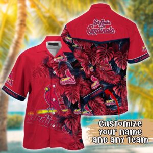 MLB St Louis Cardinals Hawaiian Shirt: Customized Radiant Rhythms for Fans