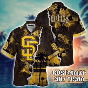 San Diego Padres MLB Hawaiian Shirt: Custom Champion Chic Couture for Fans