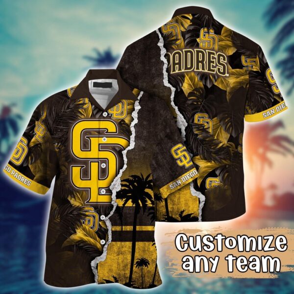 San Diego Padres MLB Hawaiian Shirt: Custom Champion Chic Couture for Fans