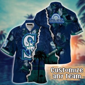 Custom MLB Seattle Mariners Hawaiian Shirt for Fans – Champion Chic Couture