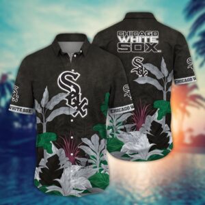 MLB Chicago White Sox Hawaiian Shirt – Fan Favorite Tropical Trees Pattern