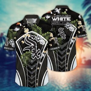 MLB Chicago White Sox Hawaiian Shirt: Flower Strike Pose For Fans