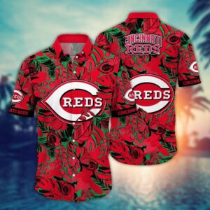 MLB Cincinnati Reds Hawaiian Shirt: Tropical Paradise for Fans