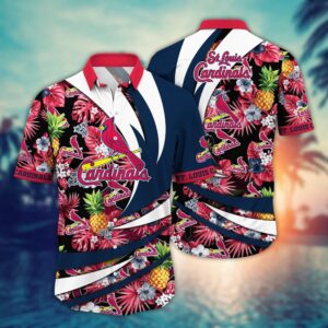 MLB St Louis Cardinals Hawaiian Shirt – Bloom in Glory for Fans