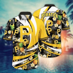 Pittsburgh Pirates Hawaiian Shirt: Flower Bloom Fan Favorite!