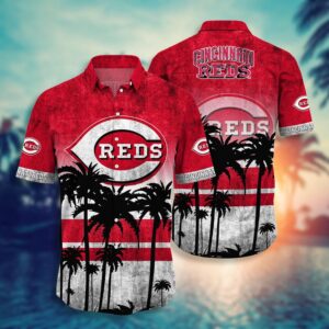 MLB Cincinnati Reds Hawaiian Shirt: Swing in Style for Fans!