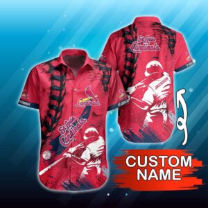 Custom MLB St Louis Cardinals Hawaiian Shirt – Perfect Summer Style for Fans