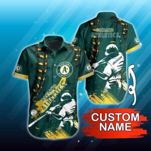 Custom Oakland Athletics Hawaiian Shirt - Perfect for MLB Fans!