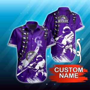 Custom Colorado Rockies MLB Hawaiian Shirt: Perfect for Summer Fans