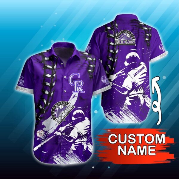 Custom Colorado Rockies MLB Hawaiian Shirt: Perfect for Summer Fans