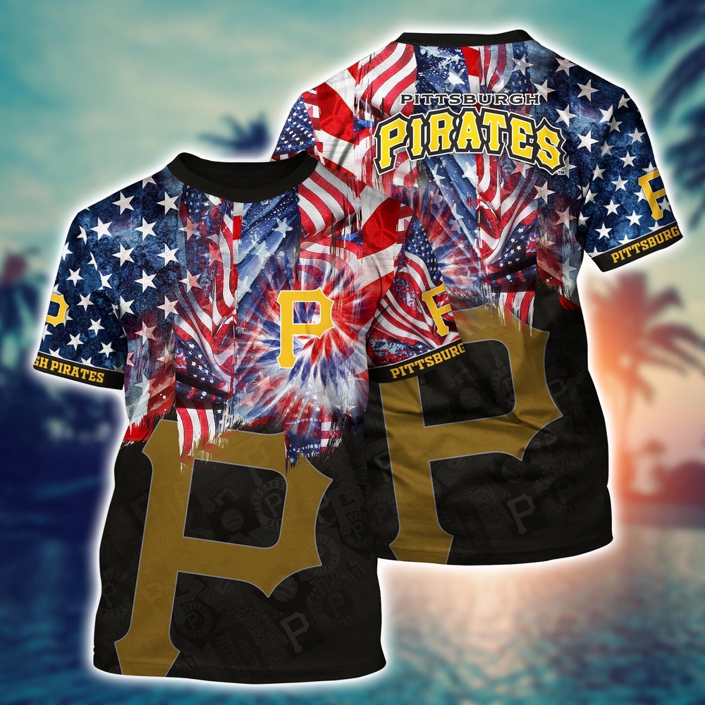 MLB Pittsburgh Pirates Hawaiian Heatwave 3D T-Shirt for Fans – Sports Gear MLB Pittsburgh Pirates Hawaiian Heatwave 3D T-Shirt for Fans – Sports Gear