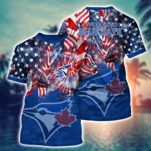 MLB Toronto Blue Jays Hawaiian Heatwave 3D T-Shirt – Official Fan Gear