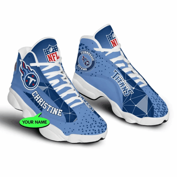 Custom Tennessee Titans NFL Jordan 13 Shoes: Personalize Your Game Day Style