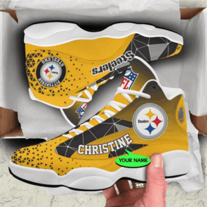 Custom Pittsburgh Steelers Jordan 13 Shoes – NFL Personalized Sneakers