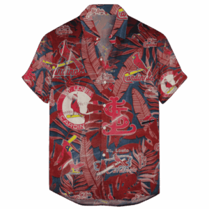 St Louis Cardinals Retro Logo Hawaiian Shirt - Perfect Gift for Men and Women