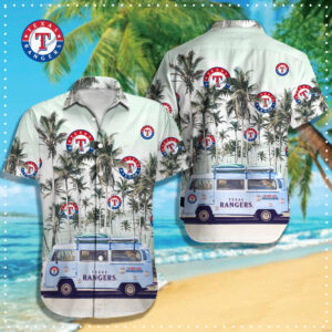 Texas Rangers MLB Hawaiian Shirt Q-49288 Official Team Merchandise