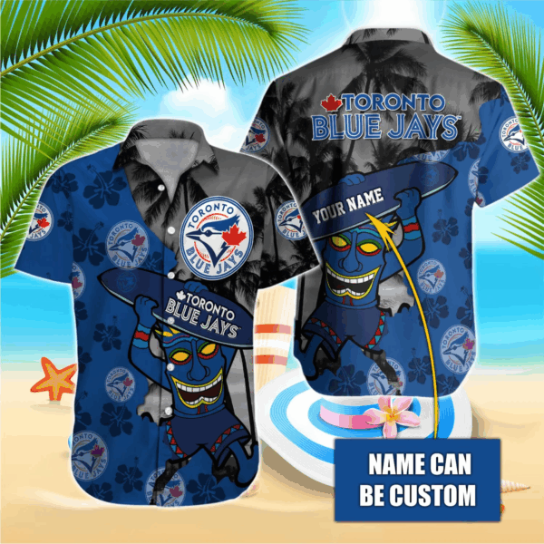 Toronto Blue Jays MLB Hawaiian Shirt Custom Gift for Men & Women – T-38175
