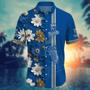 Kansas City Royals MLB Flower Hawaiian Shirt – Unique Gift for Men & Women