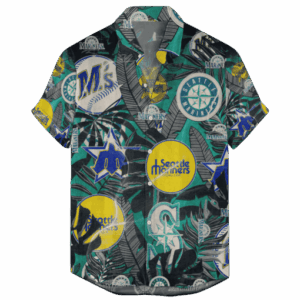 Vintage Seattle Mariners Hawaiian Shirt - Perfect Gift for Men and Women