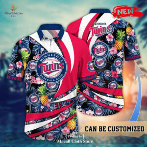 Custom Name Minnesota Twins MLB Hawaiian Shirt - Perfect Baseball Gift for Sports Fans