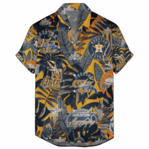 Vintage Houston Astros Hawaiian Shirt: Perfect Gift for Men and Women