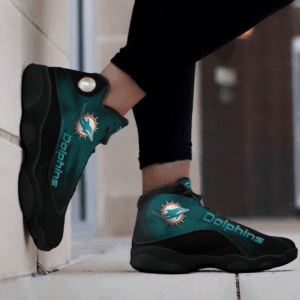 Get Your Game On with Miami Dolphins Step with Pride Jordan 13 Shoes 3