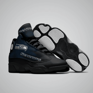 Seattle Seahawks Step with Pride Jordan 13 Shoes - Official NFL Merchandise