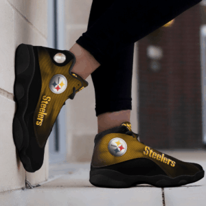 Pittsburgh Steelers Step with Pride Jordan 13 Shoes - Official NFL Merchandise