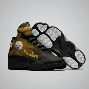 Pittsburgh Steelers Step with Pride Jordan 13 Shoes - Official NFL Merchandise 3