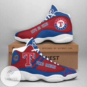 MLB Texas Rangers Air Jordan 13 V2 Unisex Shoes - Perfect Gift for Fans