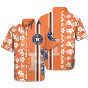 Official Houston Astros Logo Baseball Hawaiian Shirt – Perfect Gift for Baseball Fans!