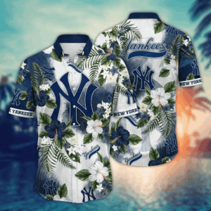 New York Yankees MLB Hawaiian Shirt - Baseball Fan Gift Idea for Men and Women