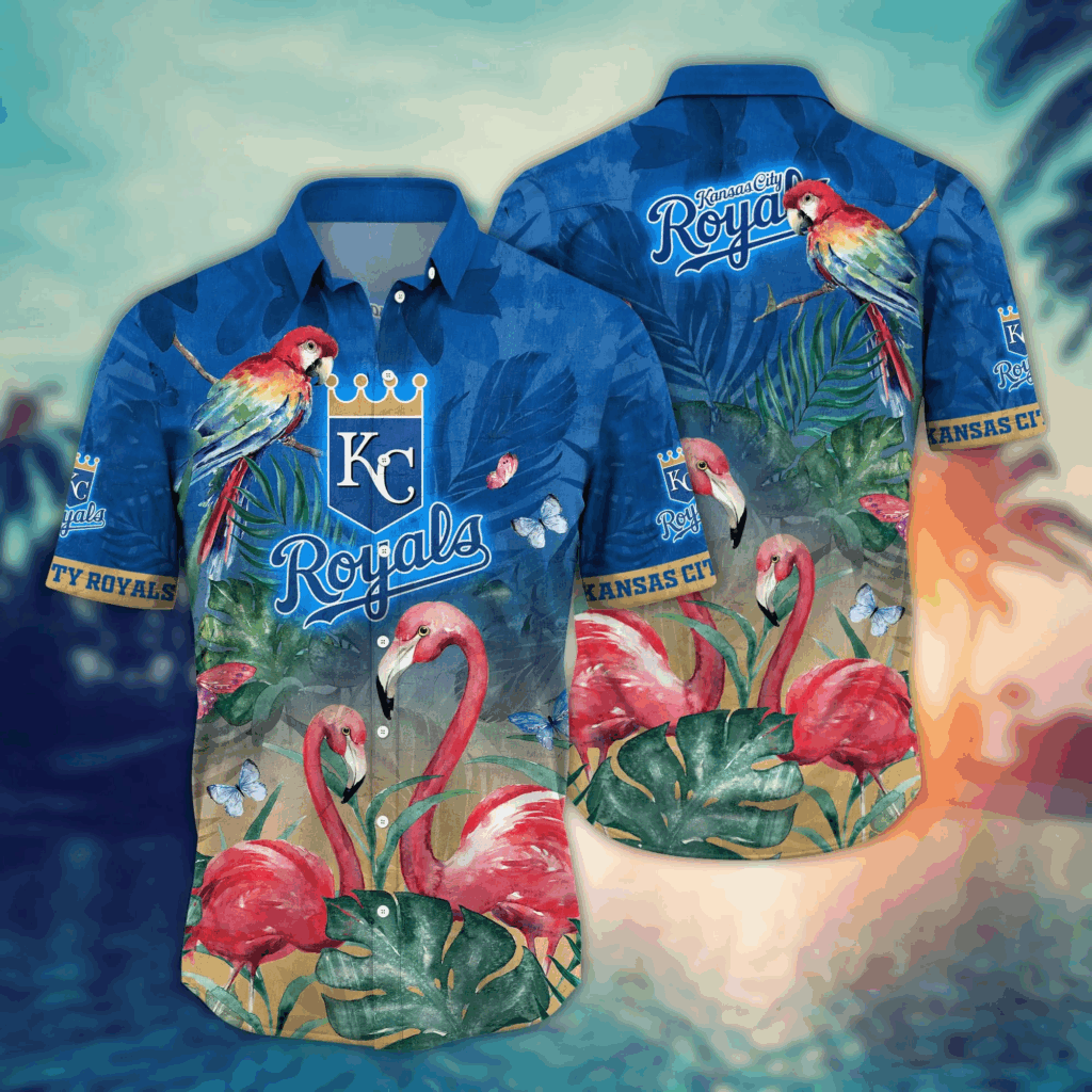 Kansas City Royals MLB Hawaiian Shirt: Perfect Baseball Fan Gift for Summer
