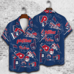 Philadelphia Phillies 3D Hawaiian Shirt - Perfect Baseball Lover Gift for Men and Women