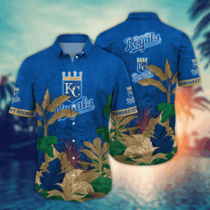 Kansas City Royals MLB Hawaiian Aloha Shirt - Perfect Baseball Fan Gift Idea