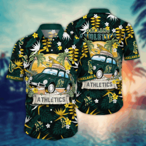 Oakland Athletics MLB Hawaiian Shirt: Perfect Summer Gift for Baseball Fans