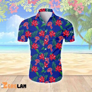 Philadelphia Phillies Floral Hawaiian Shirt: Cute and Stylish Fan Gear