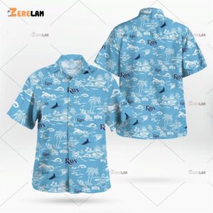 Authentic Tampa Bay Rays Palm Tree Hawaiian Shirt – Limited Edition