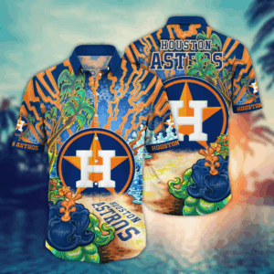 Houston Astros MLB Hawaiian Shirt - Perfect Baseball Fan Gift for Astros Lover