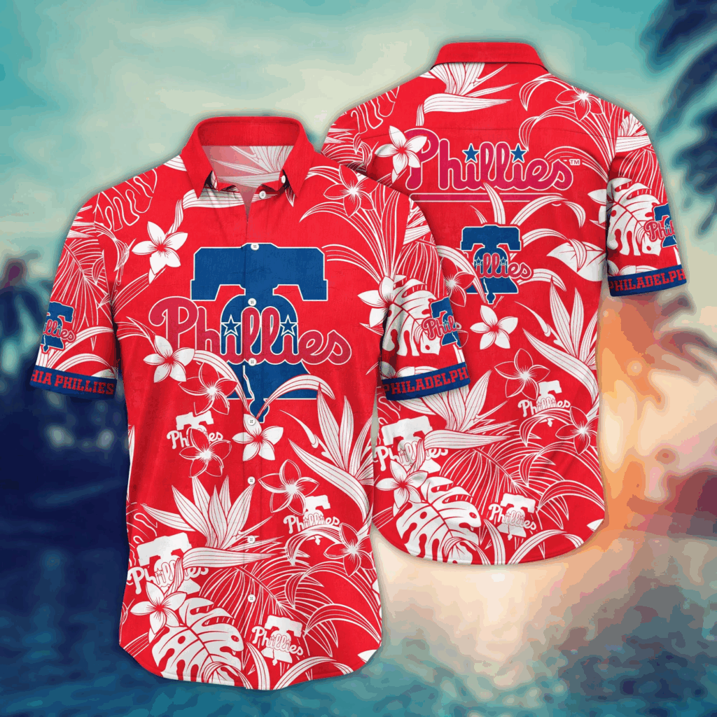 Philadelphia Phillies MLB Hawaiian Shirt – Summer Aloha Shirt for Baseball Fans
